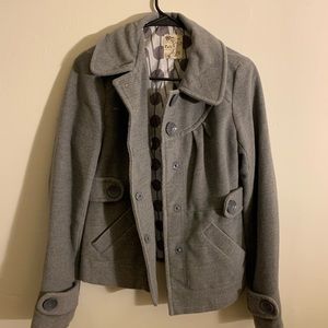 Grey Suede Tuelle Jacket from Nordstrom